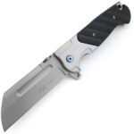 Ніж Andre de Villiers Custom Butcher V2 Flipper G10 Black
