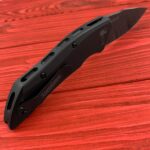 Ніж Kershaw Launch 1 Automatic 7100BW Чорний з чорним клинком