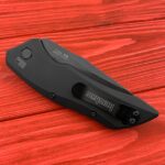 Ніж Kershaw Launch 1 Automatic 7100BW Чорний з чорним клинком