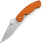 Ніж Spyderco C36 (Silver/ACU камуфляж)