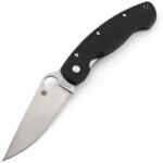 Ніж Spyderco C36 (Silver/ACU камуфляж)