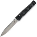 Ніж Benchmade SOCP 391 Tactical Folder Чорний з чорним клинком
