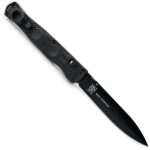 Ніж Benchmade SOCP 391 Tactical Folder Чорний з чорним клинком