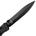 Ніж Benchmade SOCP 391 Tactical Folder Чорний з чорним клинком