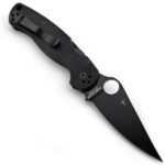 Ніж Spyderco Para-Military 2 C81 Салатовий з білим та чорним клинком