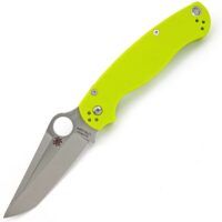 Ніж Spyderco ParaMilitary 2 Exclusive Tanto Салатовий