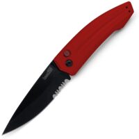 Ніж Kershaw 7200RD Launch 2 Automatic Serrated Червоний
