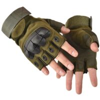 Тактичні рукавички без пальців T10 Tactical L/M/XL Black-5шт./Olive-2шт.
