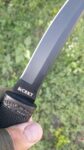 Ніж фіксований CRKT Hissatsu black 2907K