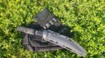 Ніж фіксований CRKT Hissatsu black 2907K