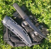 Ніж фіксований CRKT Hissatsu black 2907K