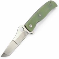 Ніж Spyderco Double Bevel C174 Green