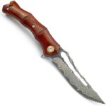 Ніж Damascus Bamboo Wood