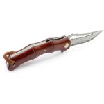 Ніж Damascus Bamboo Wood