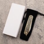 Ніж Pocket Brass Damascus