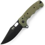 Ніж SOG Seal XR Flipper XR-Lock Синій/Чорний з чорним клинком