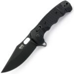 Ніж SOG Seal XR Flipper XR-Lock Синій/Чорний з чорним клинком