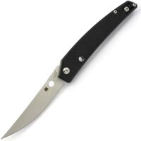 Ніж Spyderco Ikuchi C242 G10 Чорний зі світлим клинком