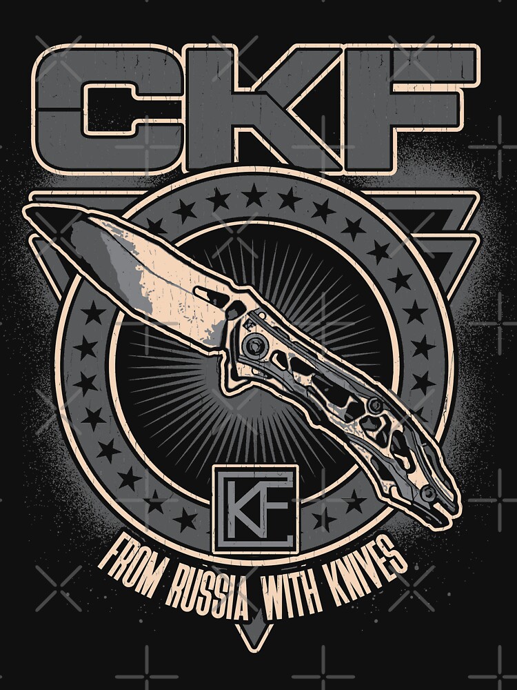 Логотип ножового бренду CKF