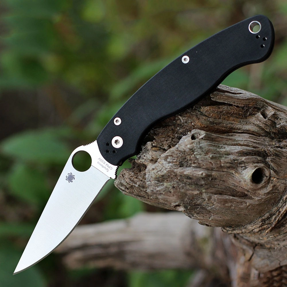 Ніж Spyderco на природі — огляд зручності використання