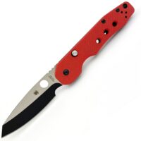Ніж Spyderco Smock C240 G10 Custom Color Red