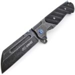 Ніж Andre de Villiers Custom Butcher V2 Flipper G10 Сірий