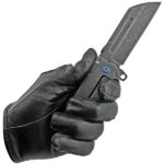 Ніж Andre de Villiers Custom Butcher V2 Flipper G10 Сірий