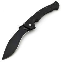Ніж Cold Steel Rajah II 62KG Чорний з чорним клинком
