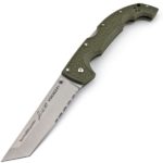 Ніж Cold Steel Rawles Voyager XL Tanto Серрейтор (Serrated) з чорним клином
