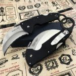 Ніж Cold Steel Tiger Claw Karambit 22KF Serrated Серрейтор зі світлим клином