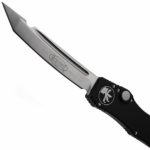 Ніж Microtech HALO V Tanto Чорний з чорним клинком