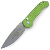 Ніж Microtech LUDT Automatic Зелений зі світлим клинком