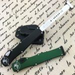 Ніж Microtech Marfione Custom Halo VI Warhound Зелений