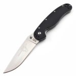 Ніж Ontario Rat Folder Model 1 Салатовий зі світлим клинком/Камуфляж з чорним клинком