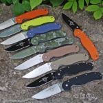 Ніж Ontario Rat Folder Model 1 Салатовий зі світлим клинком/Камуфляж з чорним клинком