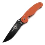 Ніж Ontario Rat Folder Model 1 Салатовий зі світлим клинком/Камуфляж з чорним клинком