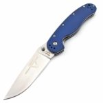 Ніж Ontario Rat Folder Model 1 Салатовий зі світлим клинком/Камуфляж з чорним клинком