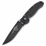 Ніж Ontario Rat Folder Model 1 Салатовий зі світлим клинком/Камуфляж з чорним клинком