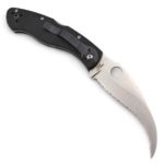 Ніж Spyderco Civilian C12GS Чорний зі світлим клинком