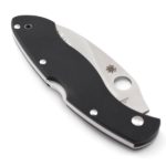 Ніж Spyderco Civilian C12GS Чорний зі світлим клинком