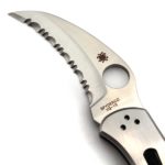 Ніж Spyderco Harpy C08 Серрейтор (Serrated) зі світлим клином