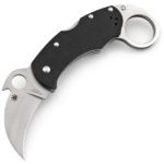 Ніж Spyderco Karahawk C170 Оливковий з чорним клинком