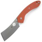 Ніж Spyderco Roc Cleaver C177 Чорний зі світлим клинком