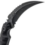Ніж Strider Fixed Karambit Чорний з чорним клинком