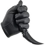 Ніж Strider Fixed Karambit Чорний з чорним клинком