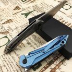 Ніж Zero Tolerance GTC 0055 Flipper Синій зі світлим клинком